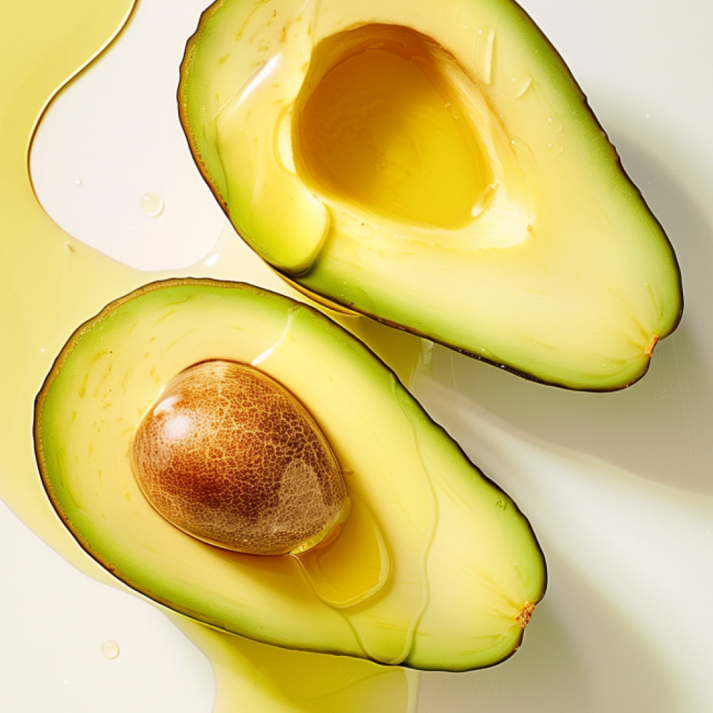 Bioavailability - Fresh, golden fruits showcasing Sunny Within's organic avocado oil liposomal supplements - Energize and….