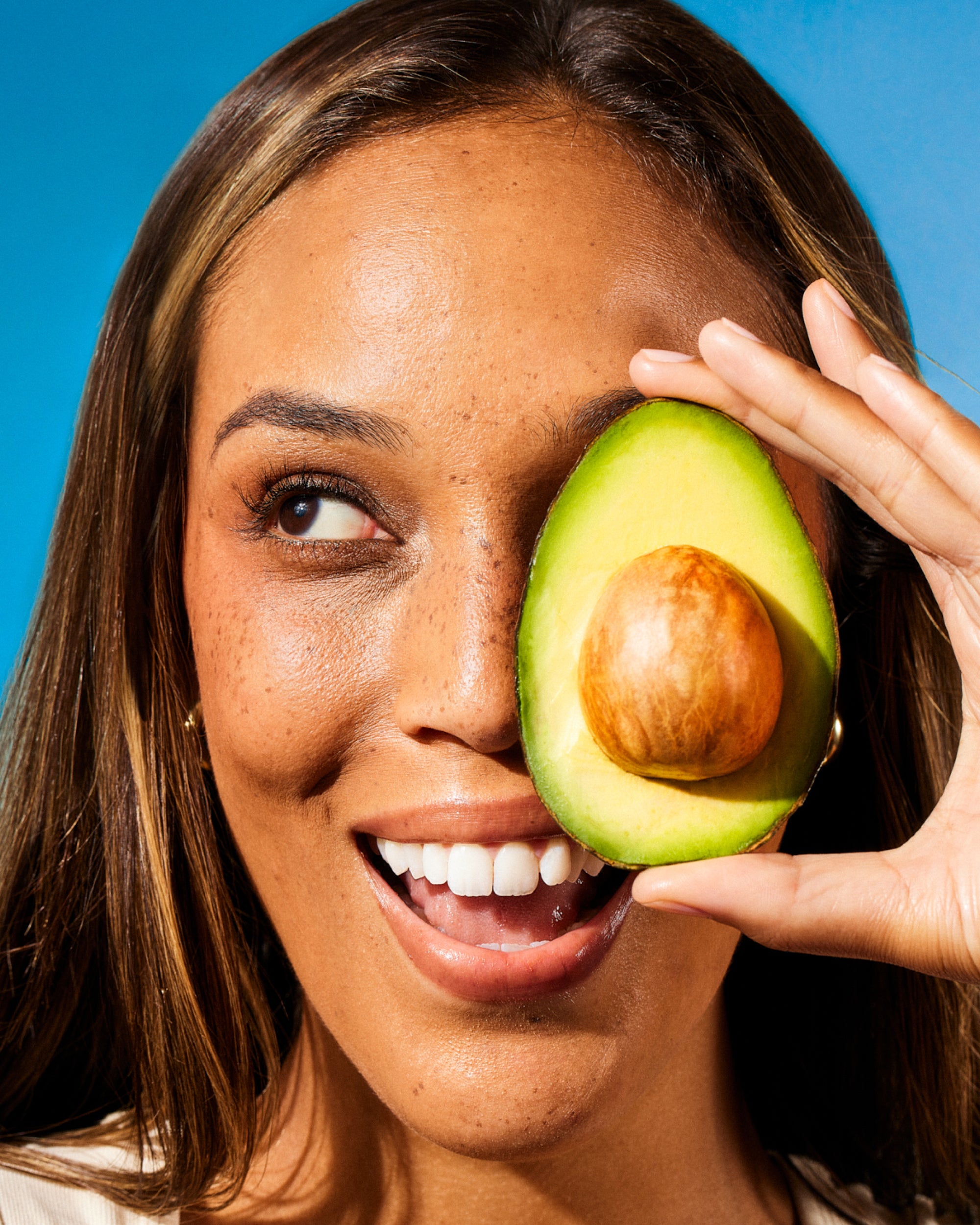 Bright Mind Supplement - Radiant Smile Indicating Happiness - Fuels Mental Clarity and Energy.