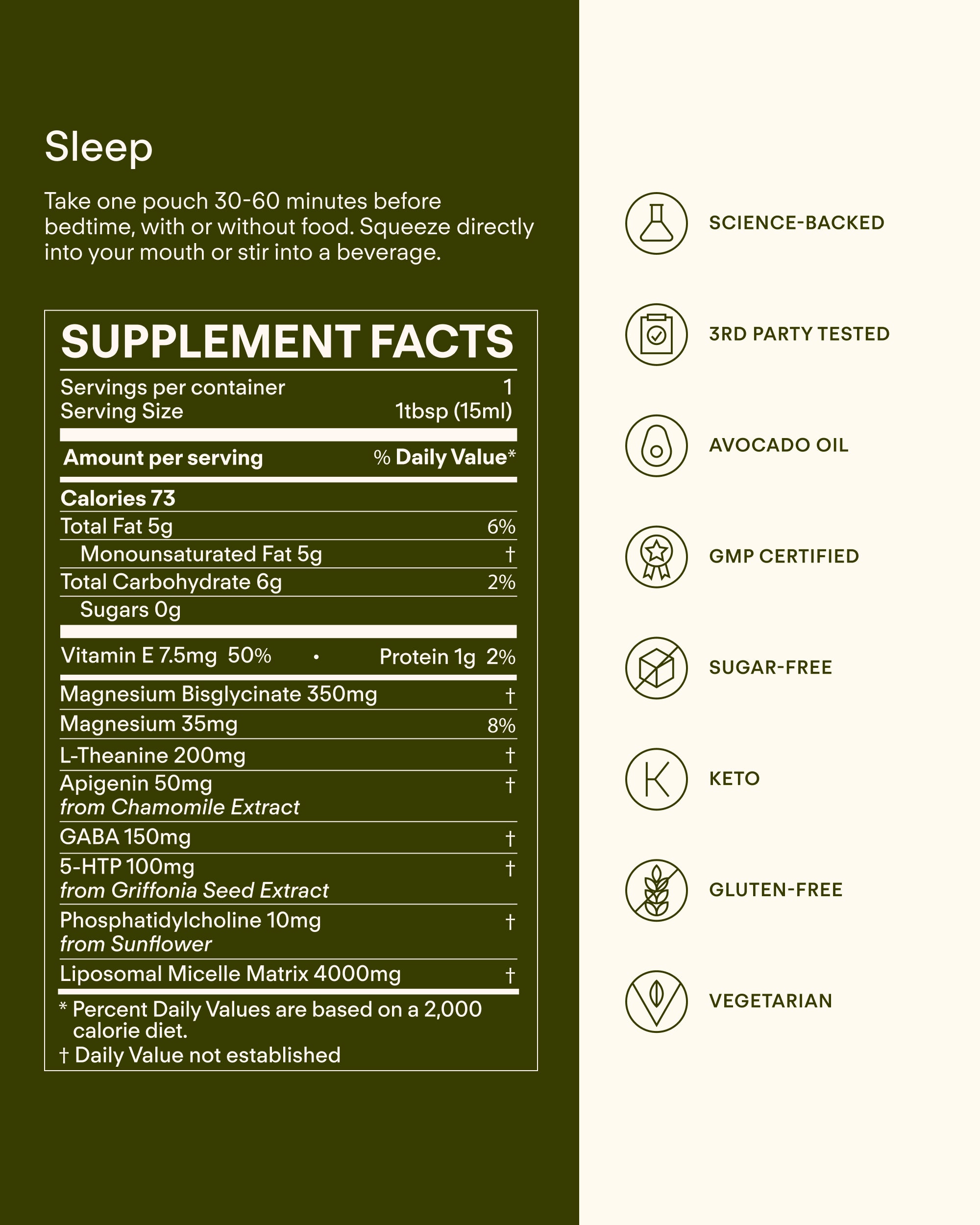 PDP Glow Supplement - Organic avocado oil-infused liposomal liquid - Energizes and nourishes for radiant skin.