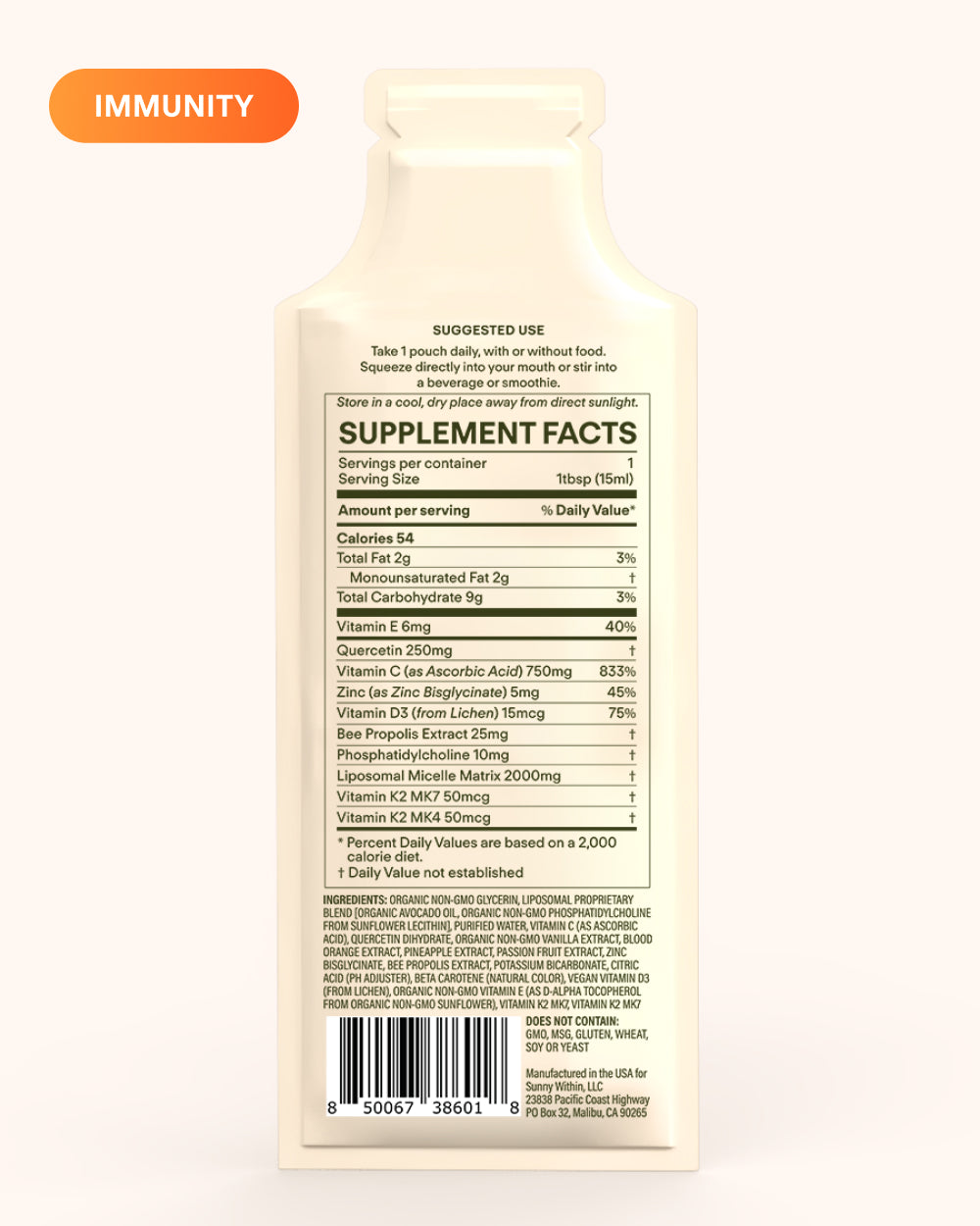 PDP Immunity Bundle - Sunny Within&