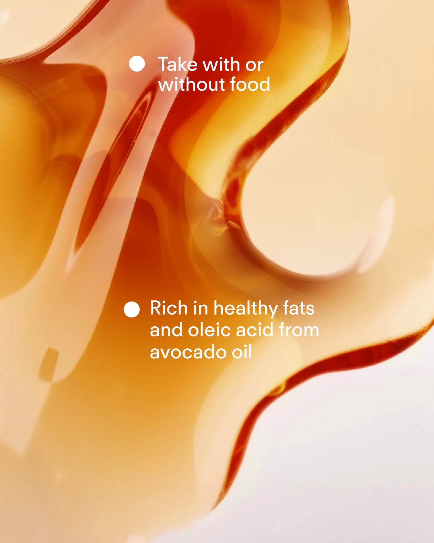 SuperHuman supplement - vibrant orange graphic design - fuels cellular energy and promotes radiant skin.