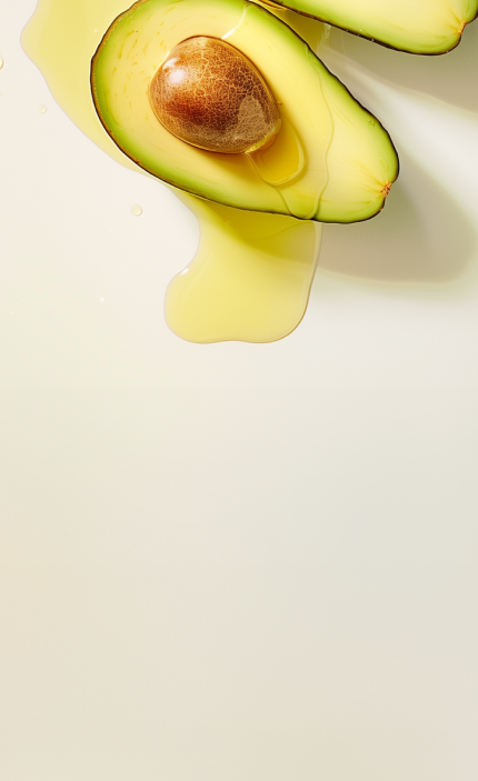 Theresa - Freshly sliced organic avocado - Energizes and nourishes your body.
