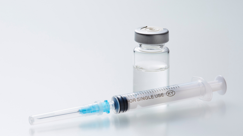 NAD Injection Syringe And Vial