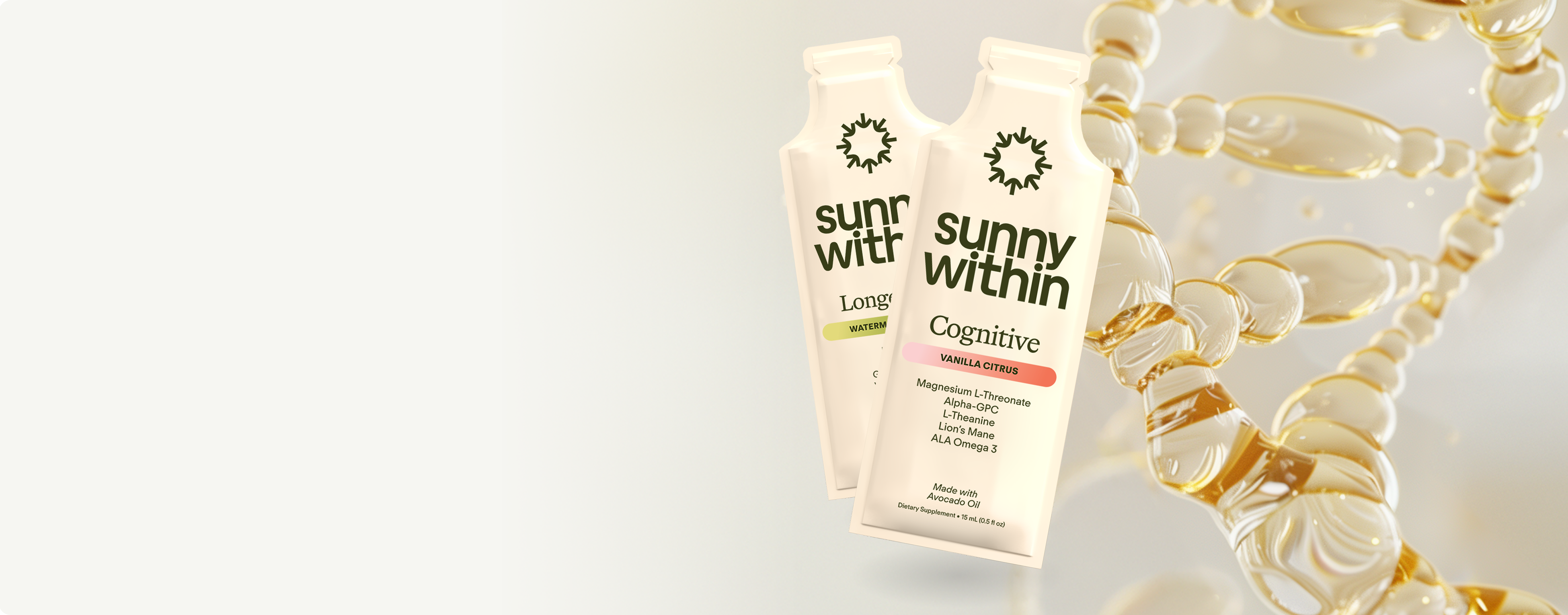 Liposomal supplements by Sunny Within - Nourishing personal care products energizing radiant skin and hair.
