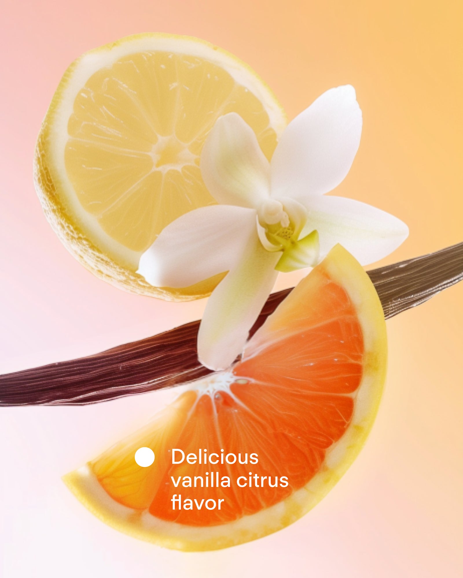 Bright Mind supplement surrounded by fresh citrus fruits - Fuels mental clarity and radiant energy.