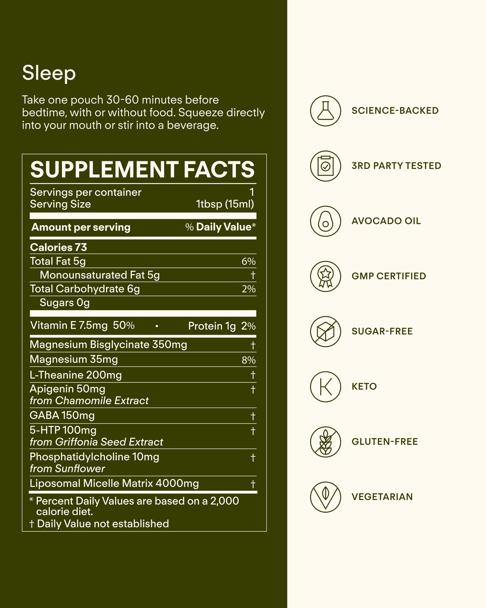 PDP Glow Supplement - Organic avocado oil-infused liposomal liquid - Energizes and nourishes for radiant skin.