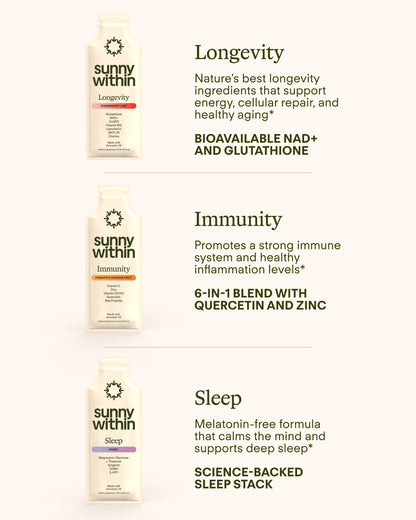 Glow On Bundle With Longevity Strawberry