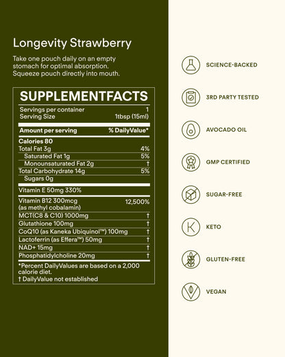 Glow On Bundle With Longevity Strawberry