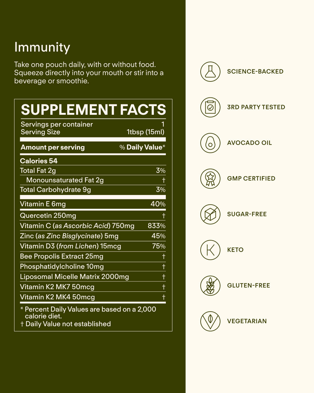 PDP Glow Strawberry supplement - organic avocado oil extract - energizes and nourishes for radiant skin.