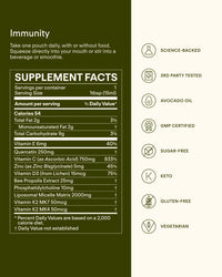 PDP Glow Strawberry supplement - organic avocado oil extract - energizes and nourishes for radiant skin.
