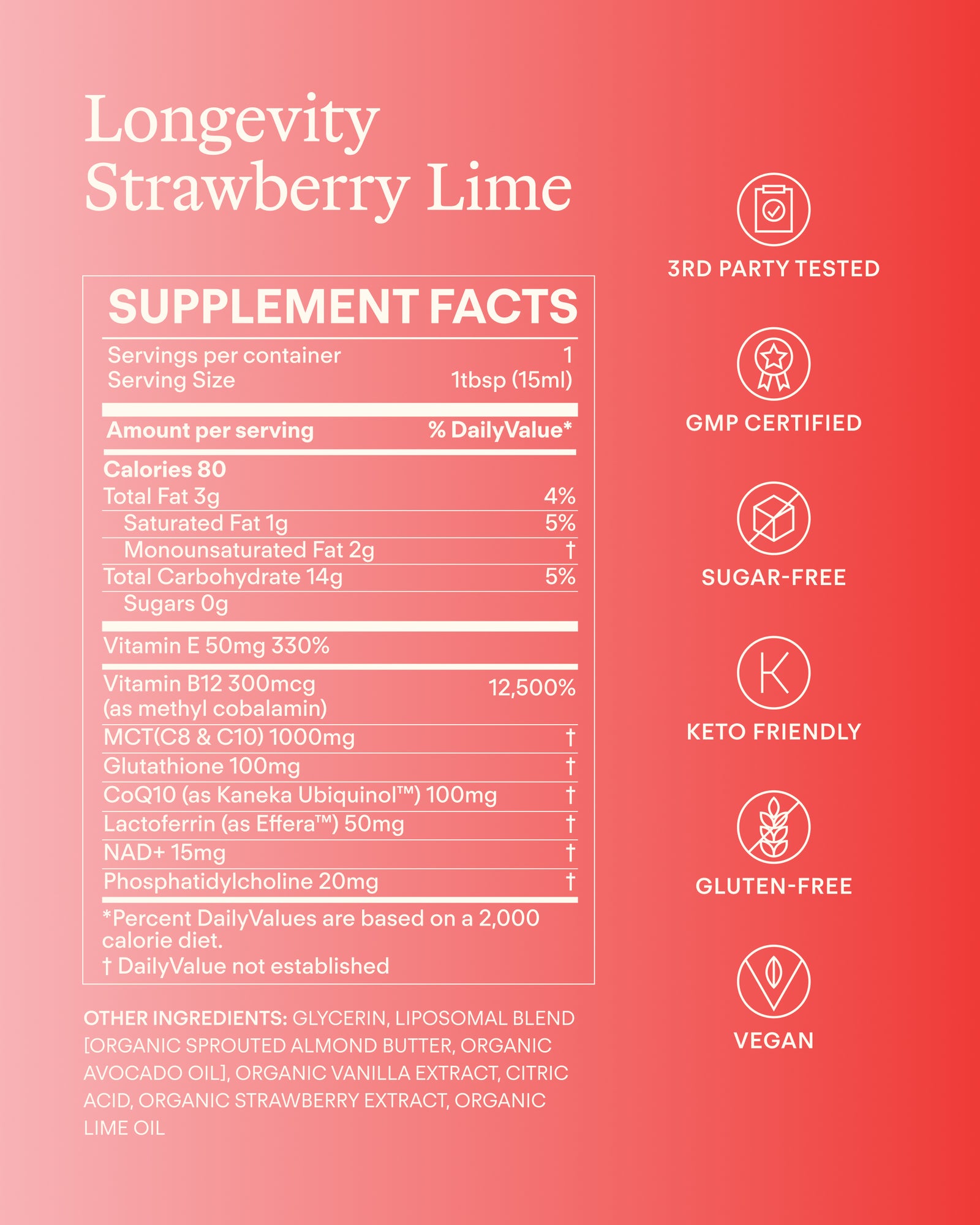 Longevity - Strawberry Welcome Offer