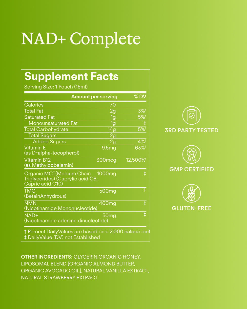 NAD+ Complete - Welcome Offer