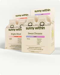 Meg Bundle - Sunny Within's liposomal supplements - Energize and nourish your cells.